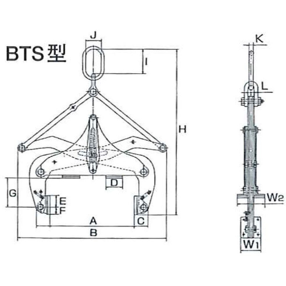 格安SALE 石材つり用クランプ BTS-300 （適用寸法360?455） イーグルクランプ 【ラッピング無料】-css.edu.om