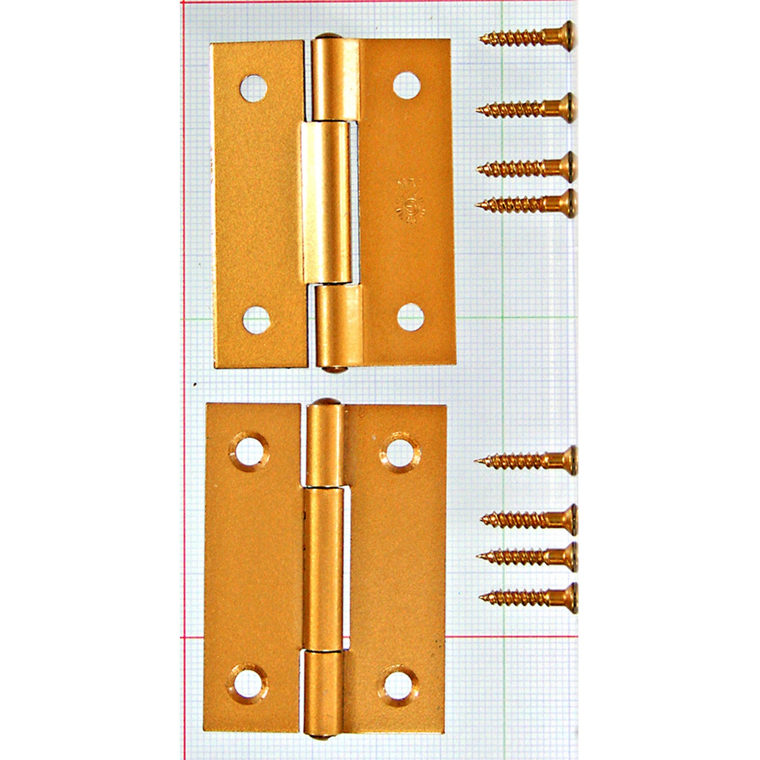 BH-503 カラー丁番 WAKI(和気産業) 横37mm縦51mm 1袋(2個) BH-503