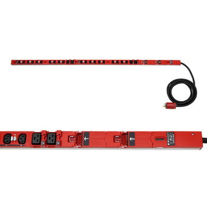 DZ-2003010CCPR コンセントバー (200V 30A 10口 サーキットプロテクタ付) 1本 摂津金属工業 【通販モノタロウ】