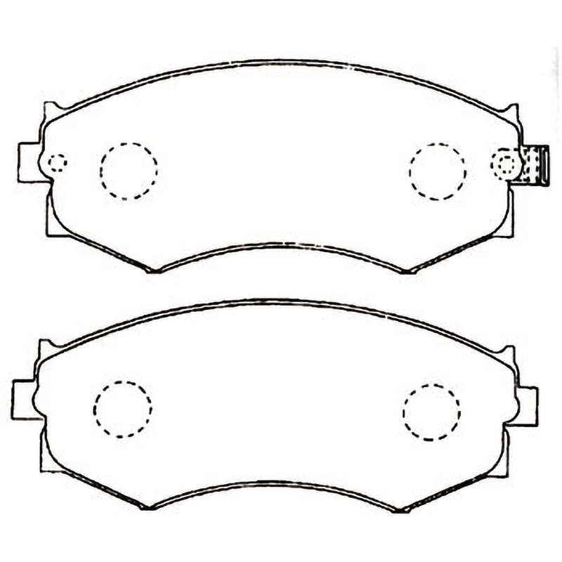 AN-262WK ブレーキパッド 1セット(4枚) 曙ブレーキ工業 【通販モノタロウ】