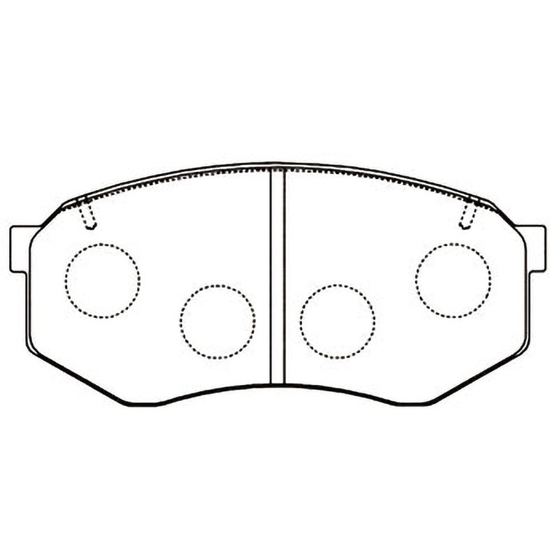 AN-275K ブレーキパッド 1セット(4枚) 曙ブレーキ工業 【通販モノタロウ】