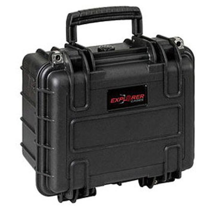 IEX-2717HLS-B エクスプローラーケース(防水ハードケース) ヘブンリーライト Explorer Cases ブラック色 ウレタンフォーム付属仕様 外形寸法(幅×高さ×奥行)316×270×192mm  IEX-2717HLS-B