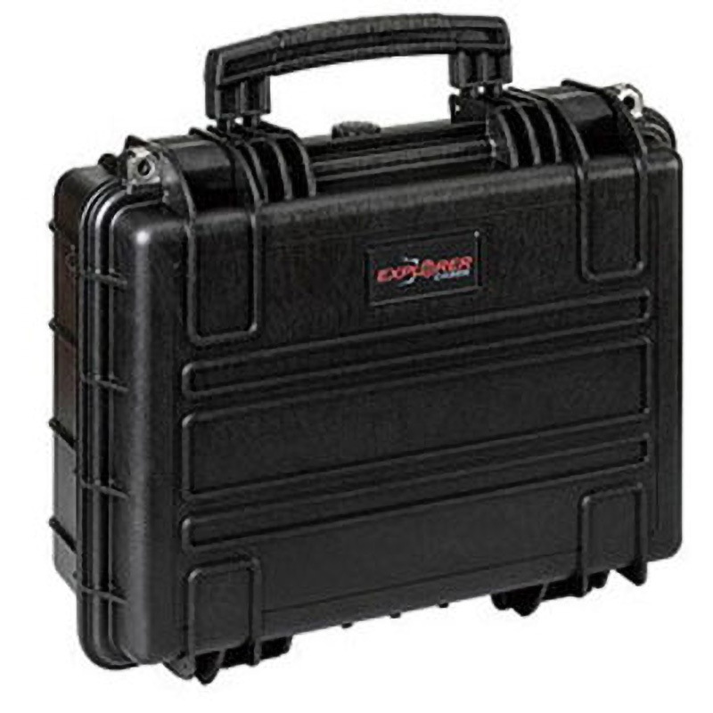 IEX-3815HLS-BE エクスプローラーケース(防水ハードケース) ヘブンリーライト Explorer Cases ブラック色 内装なし仕様 外形寸法(幅×高さ×奥行)420×340×177mm  IEX-3815HLS-BE