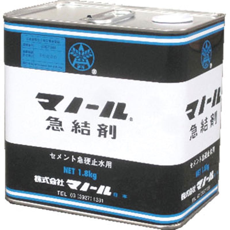 マノール　急結剤　4.0k缶×4/箱 マノール急結剤 4.0kgセメント急硬・止水用