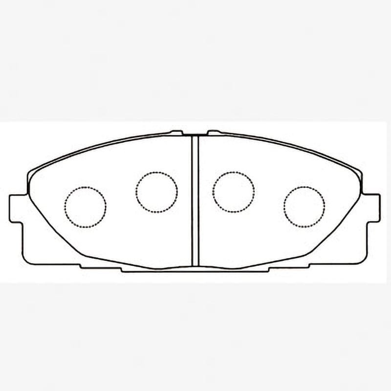 AN-707K ブレーキパッド 1セット(4枚) 曙ブレーキ工業 【通販サイト