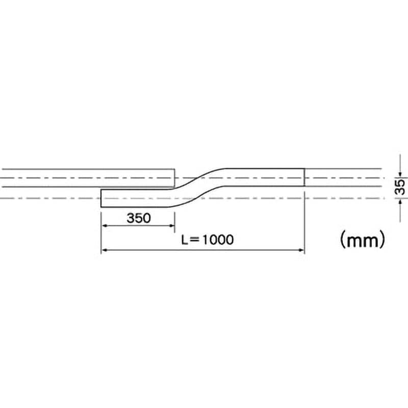 12L07-AS D30交叉レール 岡田装飾金物 レール長さ1000mm 12L07 12L07-AS D30交叉レール 岡田装飾金物 レール長さ1000mm 12L07