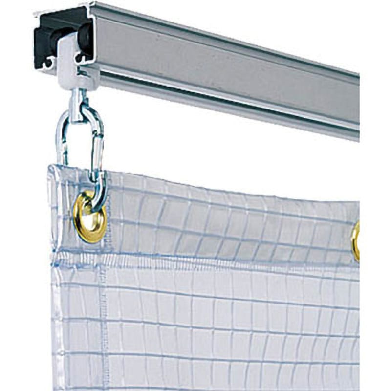 SW30R4000A 中型アルミカーテンレール4000L 1個 スワロン 【通販モノタロウ】