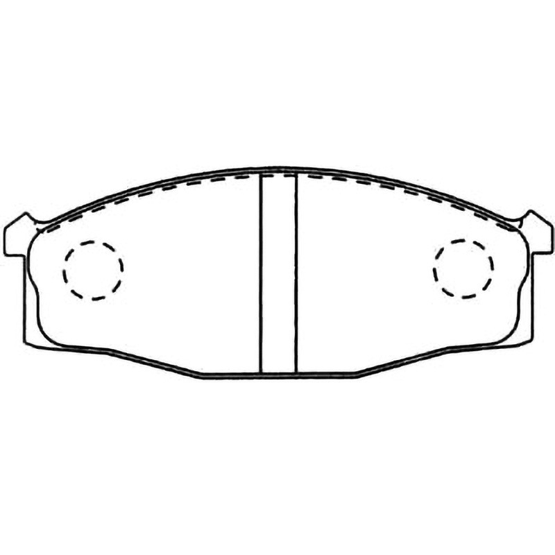 D1121-02 ディスクパッド 1セット(4枚) MKカシヤマ 【通販モノタロウ】