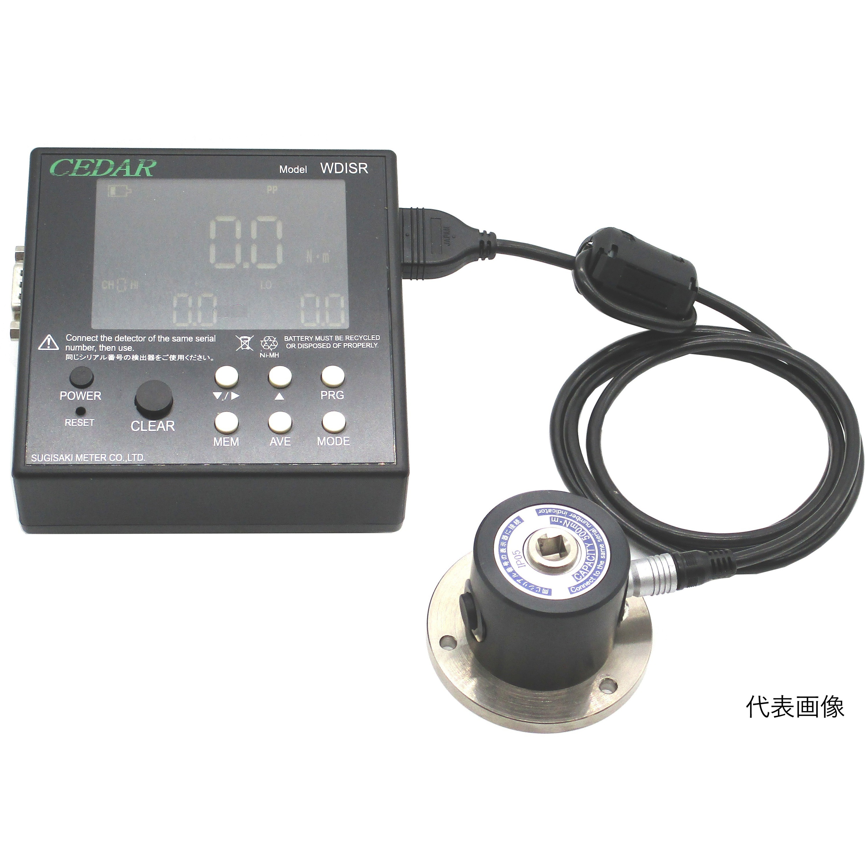 WDISR-IP5-L1-C-J1 デジタルトルクテスタ 1台 杉崎計器 【通販モノタロウ】