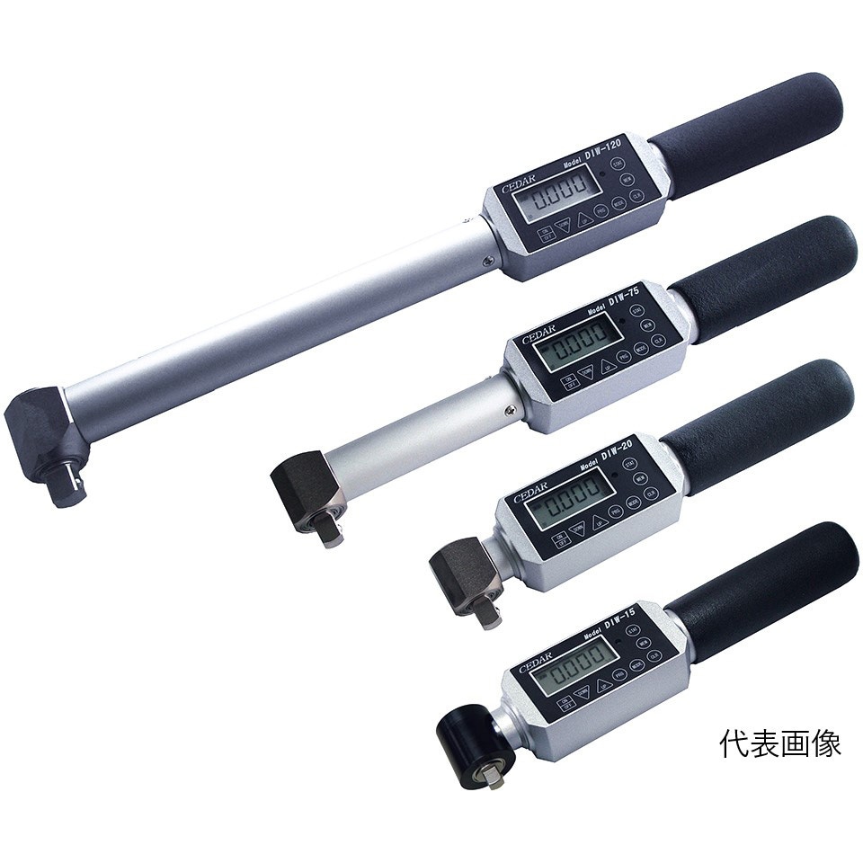 DIW-20-J1 デジタルトルクレンチ 杉崎計器 ラチェット式 差込角9.5mm