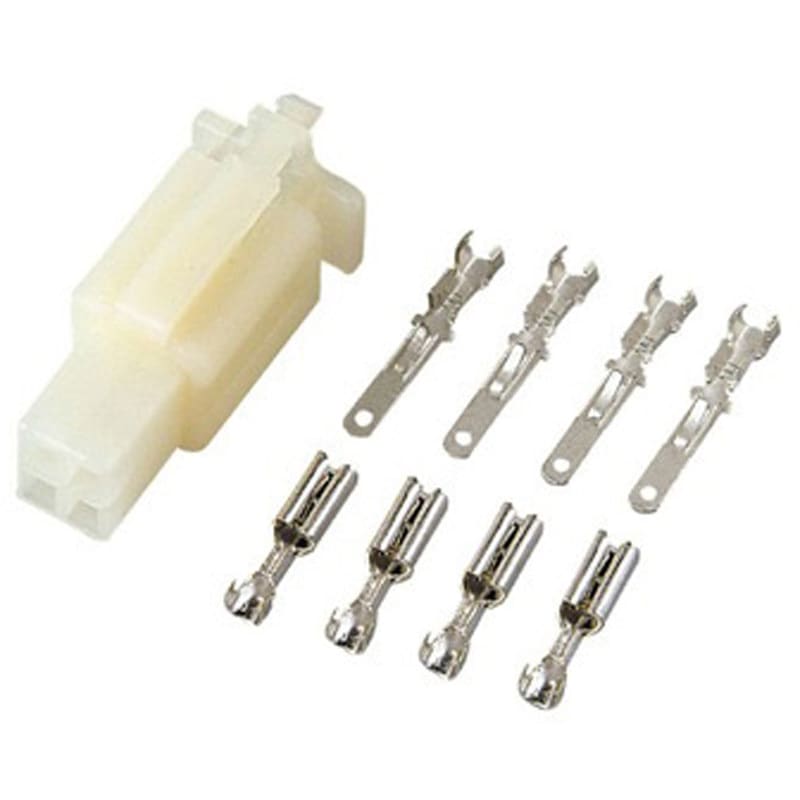 1199 カプラー(ロック付) エーモン 極数4 1セット 【通販モノタロウ】