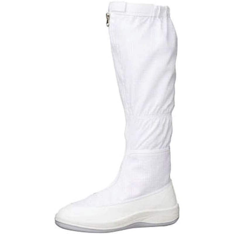 SU561-26.5 クリーン静電靴 フード ファスナー式 SU561 26．5CM ミドリ安全 ホワイト色 9,865円