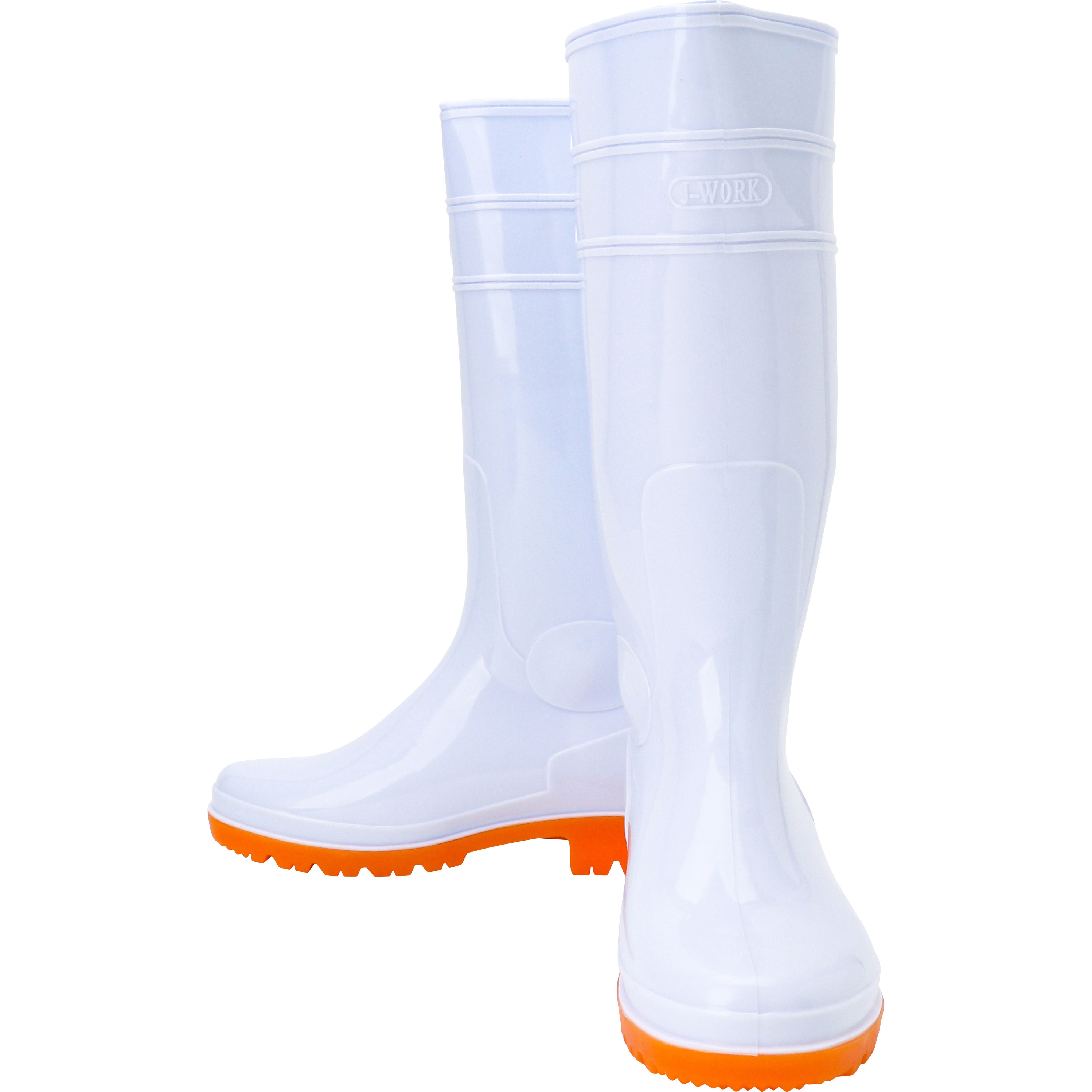 耐油長靴ロングタイプJW708 白 おたふく手袋 耐油長靴/衛生長靴 【通販