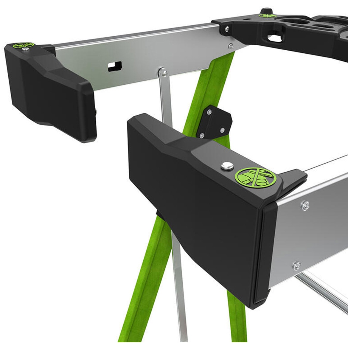 あんこうページ① LG-19304 FRP上枠付き脚立 フォートレス 長谷川工業 4段 天板高さ1.11m