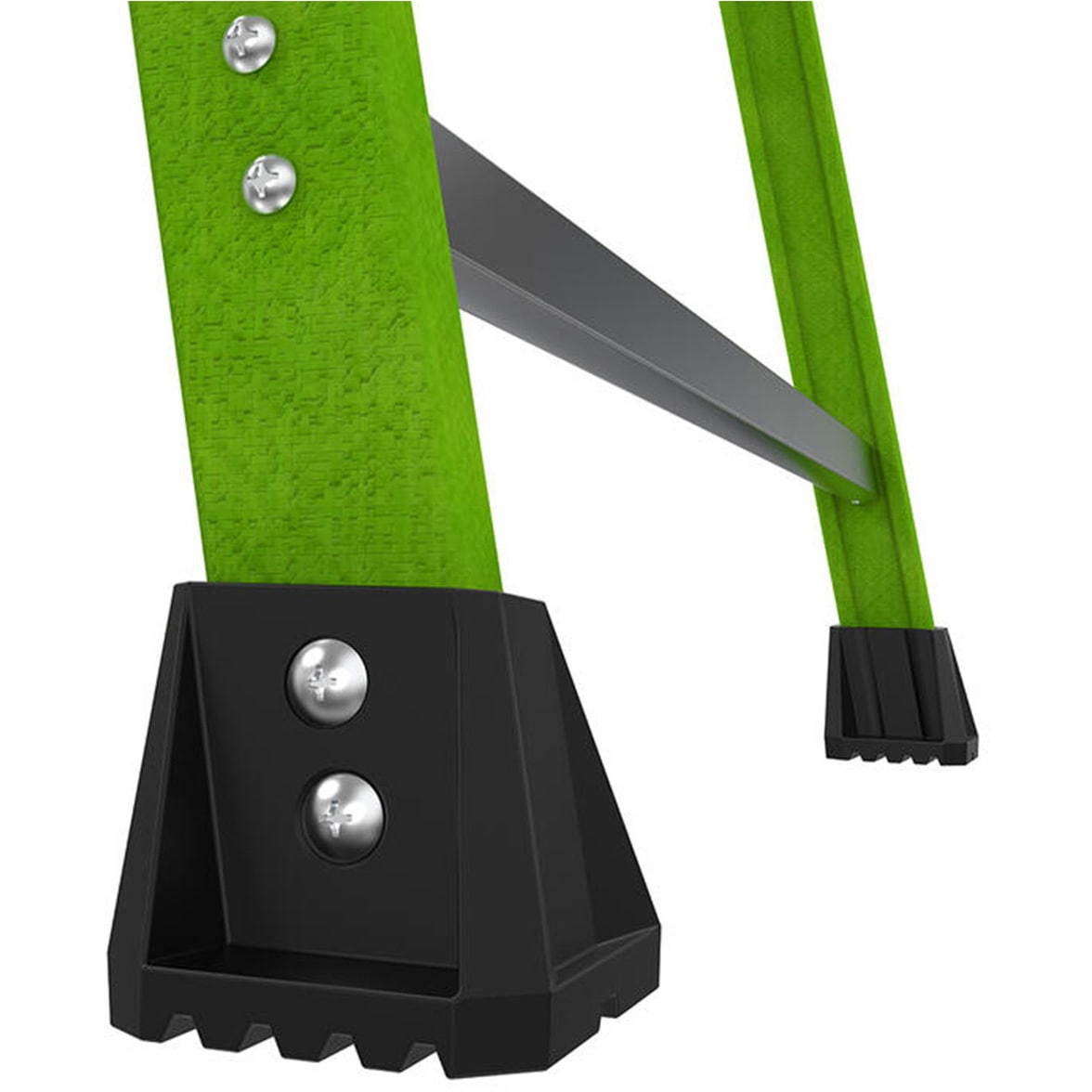 LG-19304 FRP上枠付き脚立 フォートレス 長谷川工業 4段 天板高さ1.11m