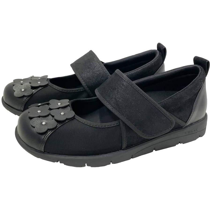 22SCRSCS114 CRAAS ブーケ ヴァルス ブラック色 サイズLL 1足 22SCRSCS114