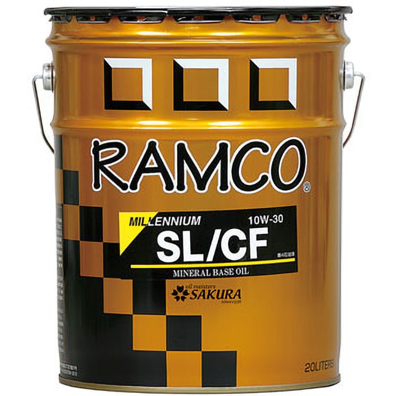 SL/CF 10W-30 エンジンオイルSL/CF 1缶(20L) RAMCO 【通販モノタロウ】