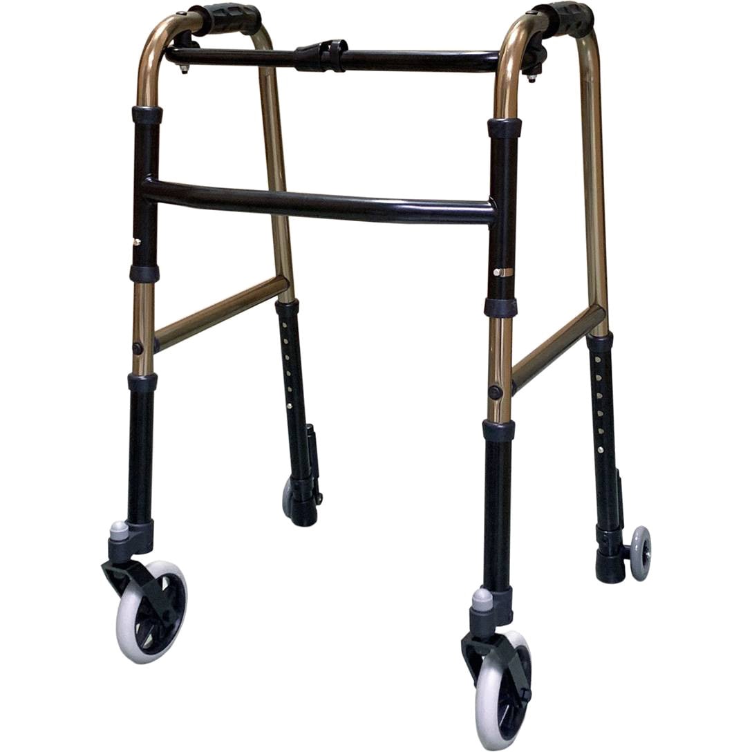 C2021SLR-BR キャスター(LR)付歩行器 アクションジャパン スモール