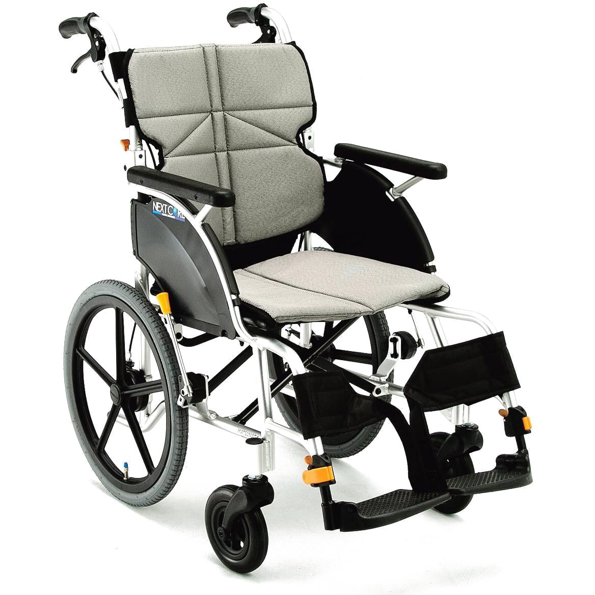 松永製作所 介助 車椅子 NEXT-21b NEXT-21B ネクストコア 介助 NEXT-21B F-4 松永製作所 グレー色 サイズ