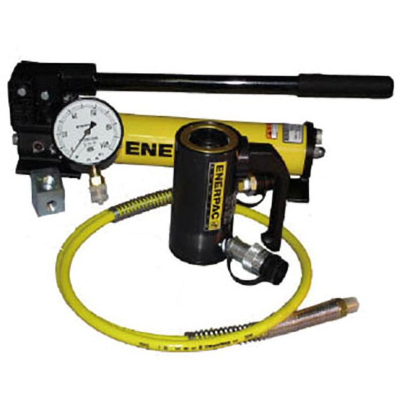 P392AL-RAC202 エナパック アルミ単動シリンダ・軽量アルミ手動ポンプセット 1個 エナパック 【通販モノタロウ】