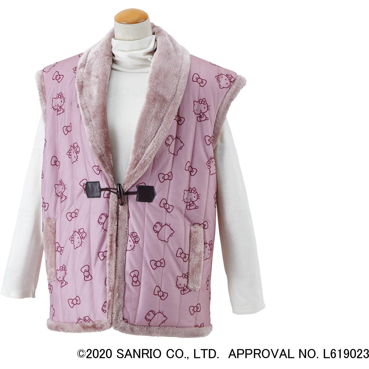 010801 ベスト(ハローキティ) ウェルファン M～Lサイズ