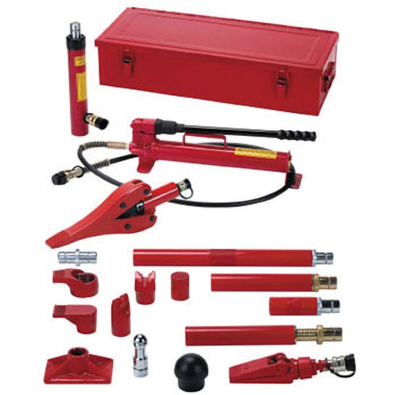 LS10 デラックス油圧レスキュウーセット10ton 1個 ダイキ 【通販モノタロウ】ジャッキ