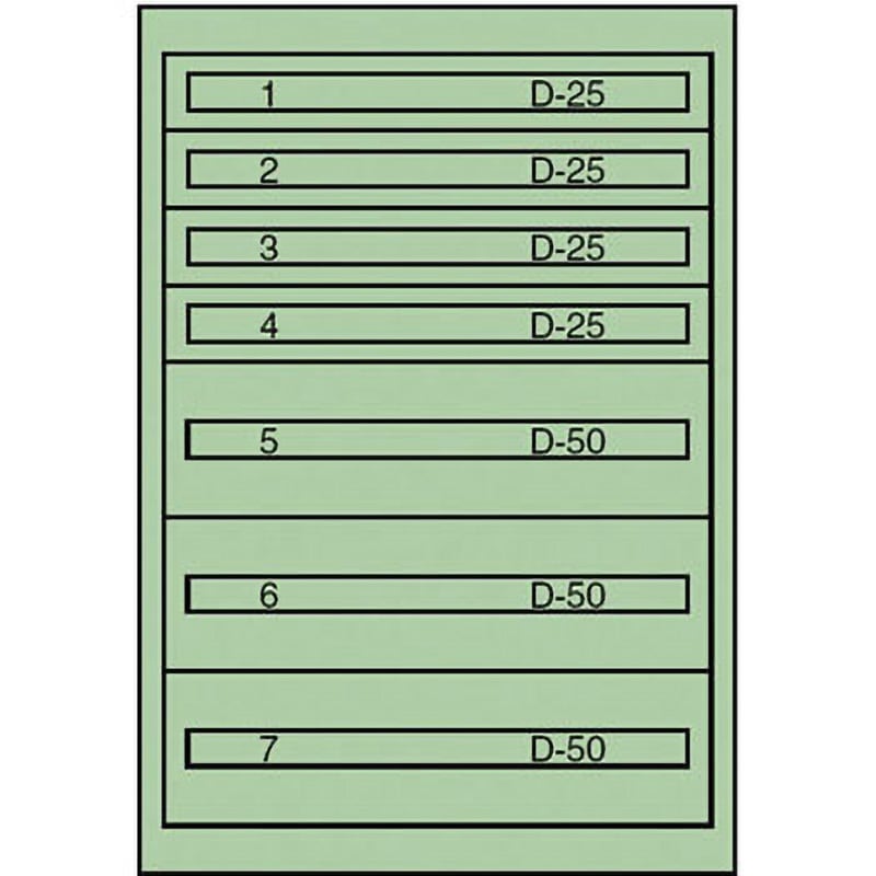 TC-250L ヴィドマー ヴィドマーツールキャビネットTC-250L ムラテックKDS 最大積載量1680kg グリーン 外寸法762×705×1116mm