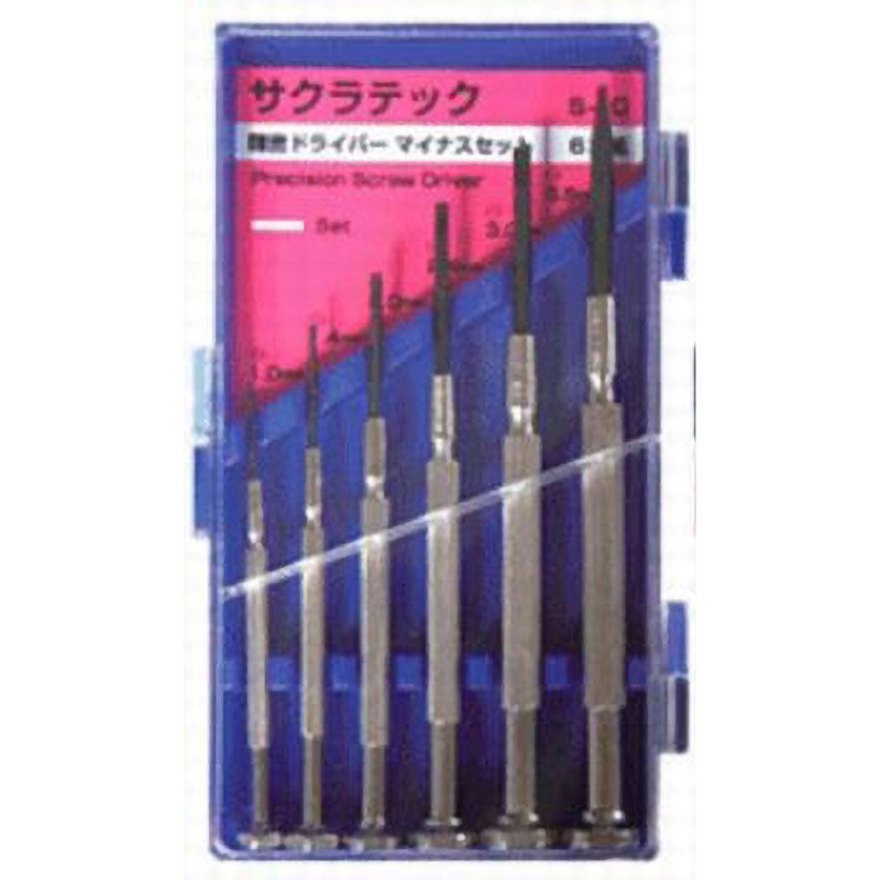 S-10 精密ドライバーセット サクラテック マイナス S-10 【通販