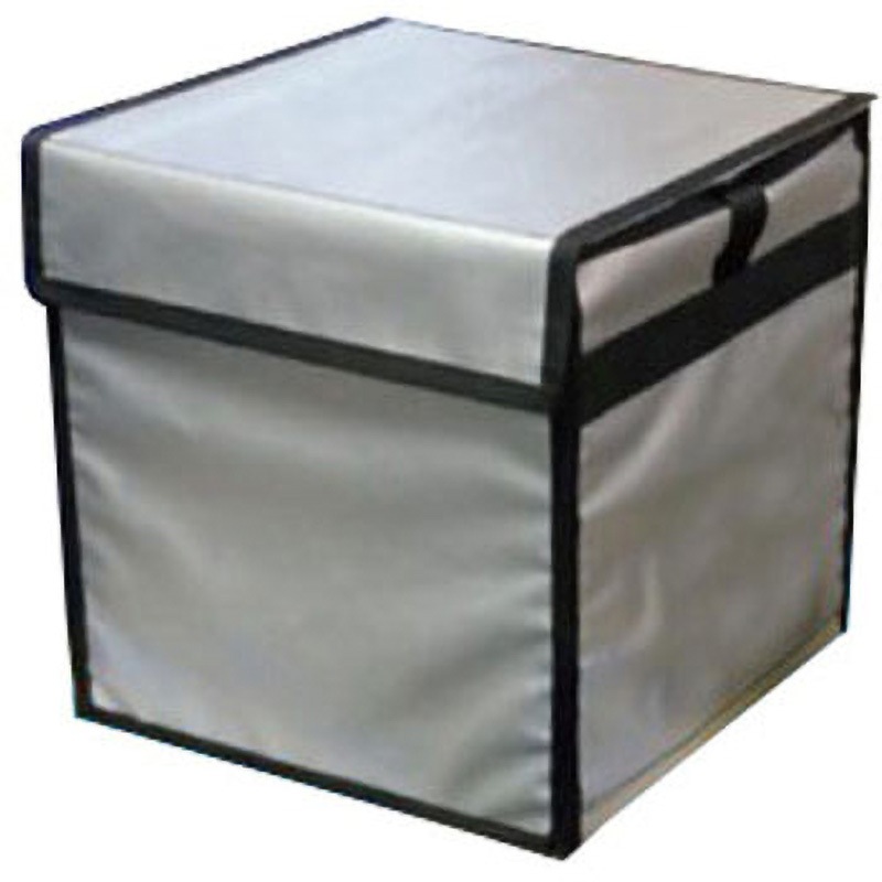 DIB20SV-1 ドライアイス輸送用保冷BOX ホワイトバリーン 容量20L 1式(1