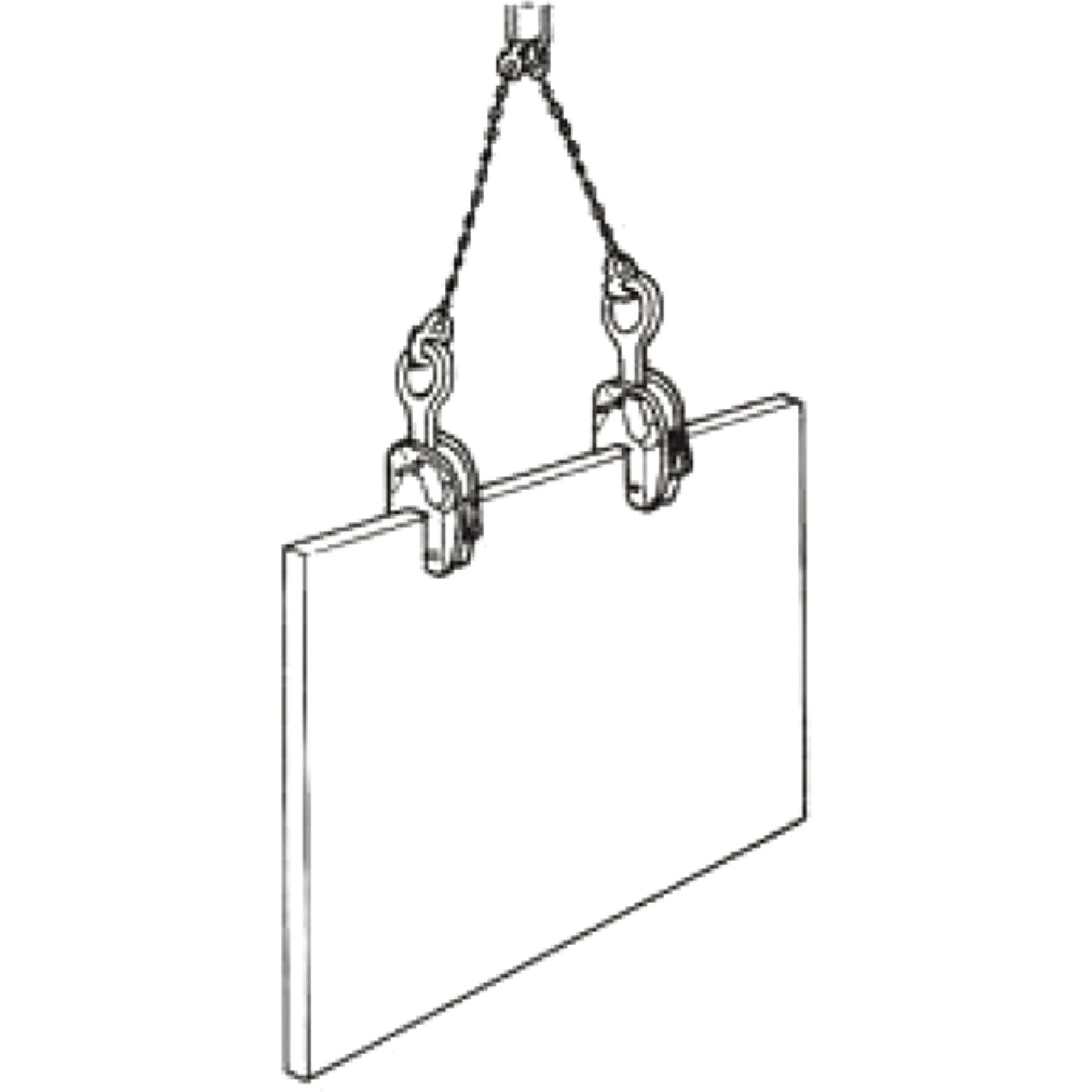 イーグルクランプ５トン SBB-5(10-40) ねじ式クランプ イーグルクランプ 荷重5t クランプ範囲10