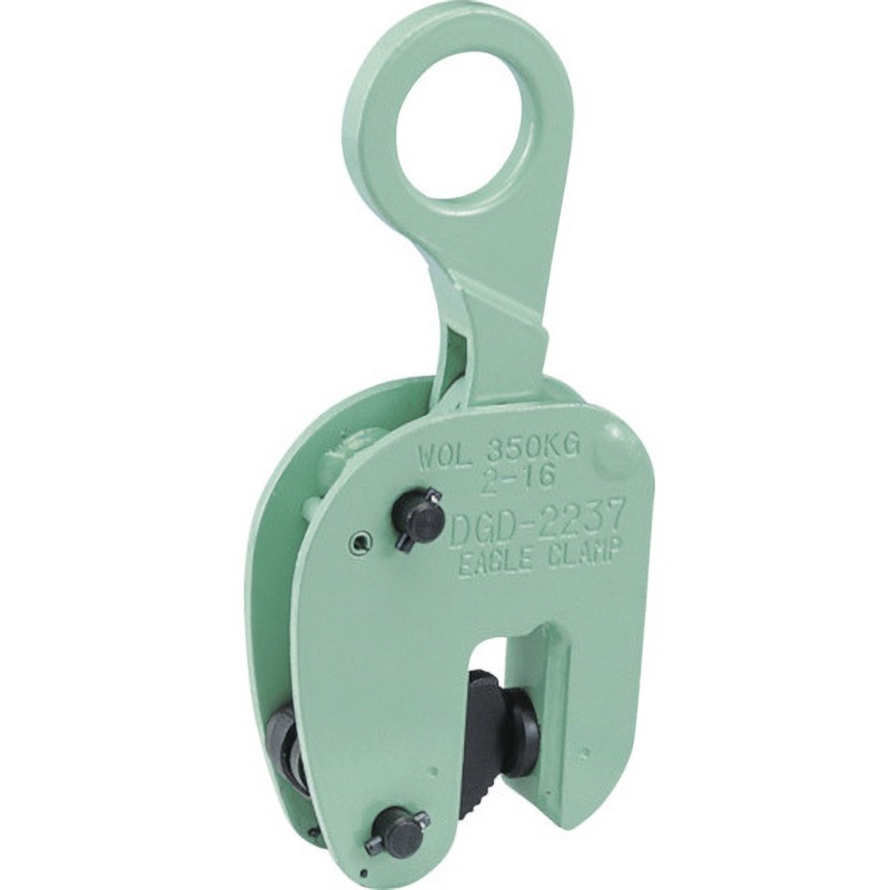 WOL-500-3-20 縦つり用クランプ WOL-500kg(3-20)内蔵ロック イーグルクランプ ISO9001認証取得工場製