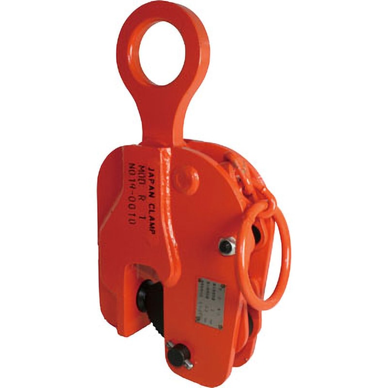 R-3 縦つり専用クランプ 日本クランプ(JAPAN CLAMP) 安全ロック付 荷重