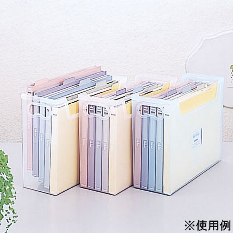 フボIーF1C インデックスファイルボックス ナカバヤシ クリア色