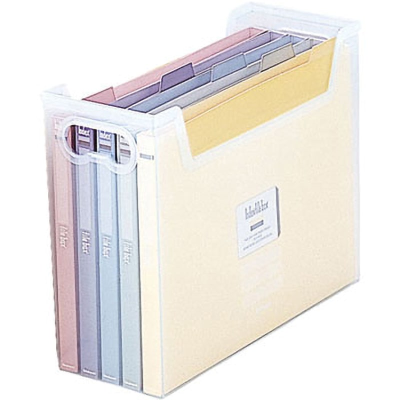 フボIーF1C インデックスファイルボックス ナカバヤシ クリア色