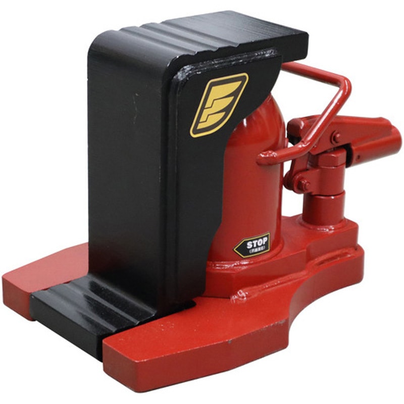 低床・レバー回転・安全弁付爪つきジャッキ 今野製作所(EAGLE) 爪付