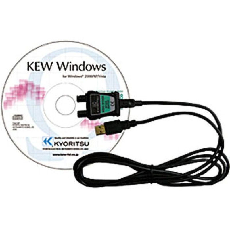 MODEL8212-USB-W USBアダプタ+ソフトウェア 1個 共立電気計器 【通販モノタロウ】