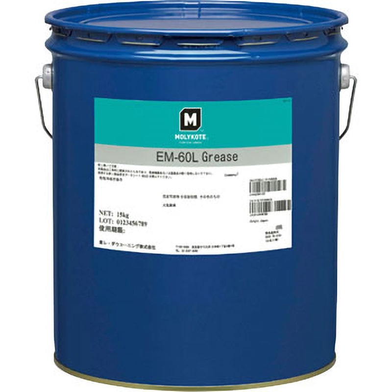 EM-60L-15 モリコート 樹脂・ゴム部品用 EM-60Lグリース 15kg 1缶(15kg) デュポン・東レ・スペシャルティ・マテリアル 【通販モノタロウ】