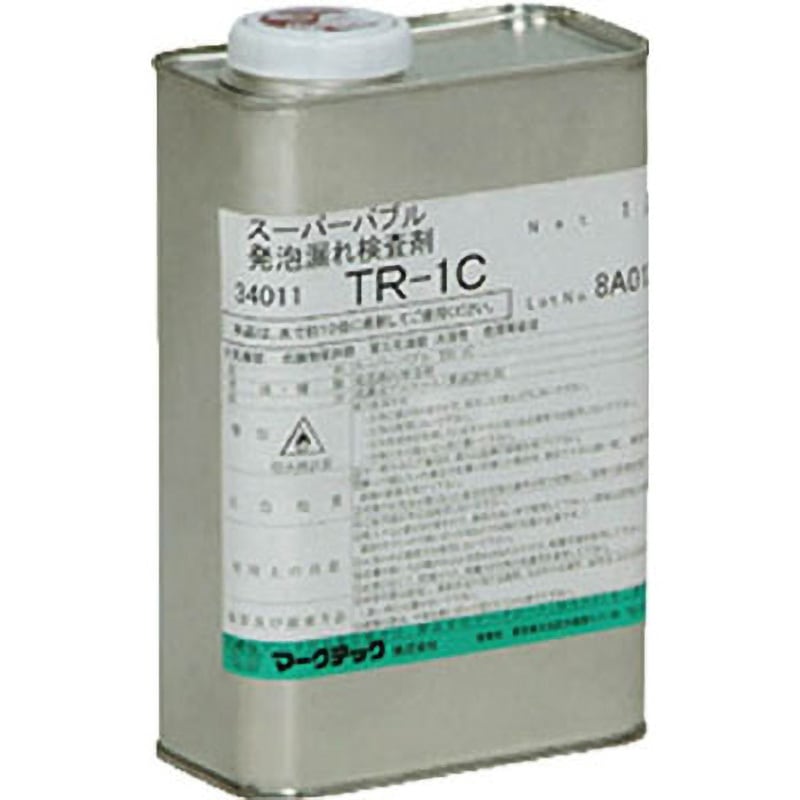 C008-0034011 漏洩検査剤 スーパーバブル TR-1C 1L マークテック 1缶(1L) C008-0034011
