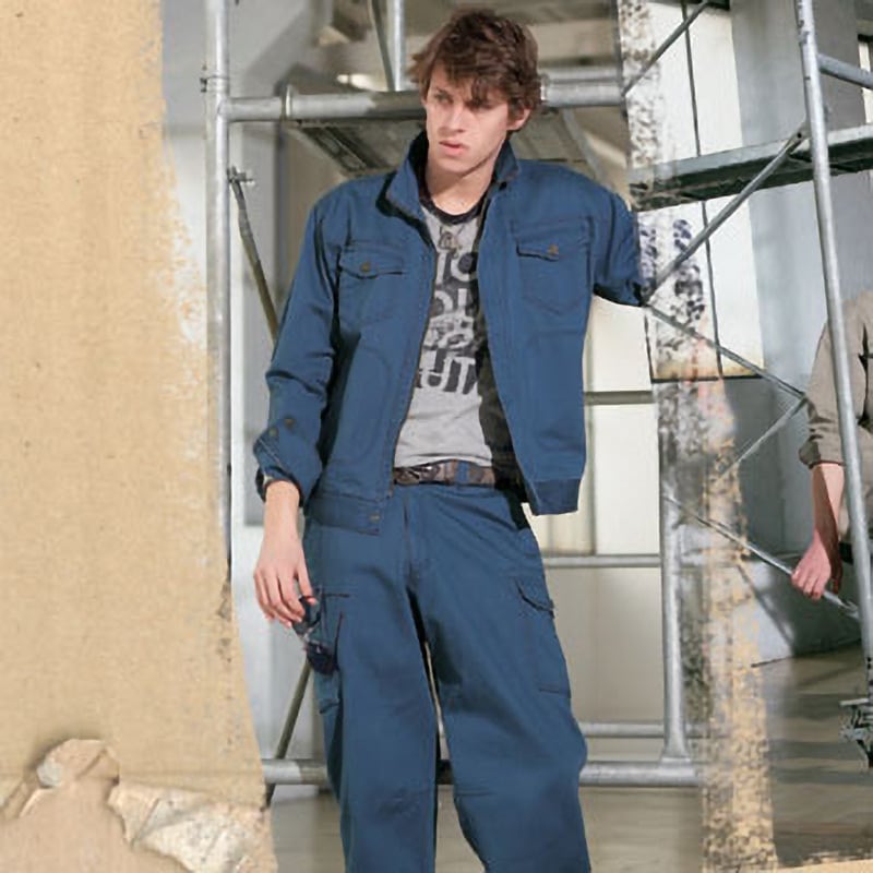 51004 JAWIN 51004 長袖シャツ(秋冬用) 自重堂 サイズ5L着丈82cm