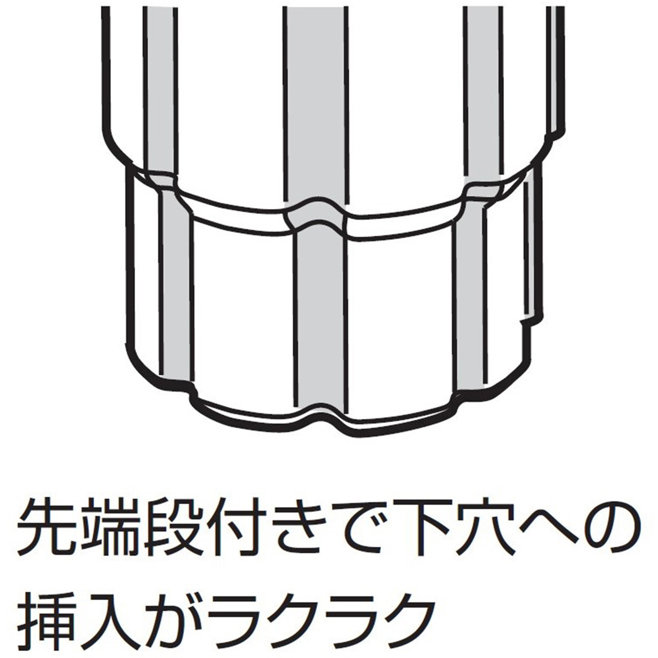 EP525 エビプラグ LOBSTER(ロブスター/エビ印/ロブテックス) 下穴径