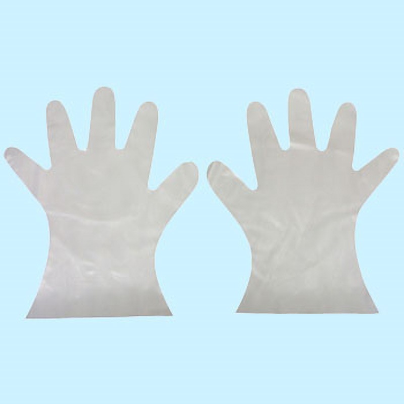 ポリタッチエコ(外エンボス) プロワーク ポリエチレン ディスポ手袋