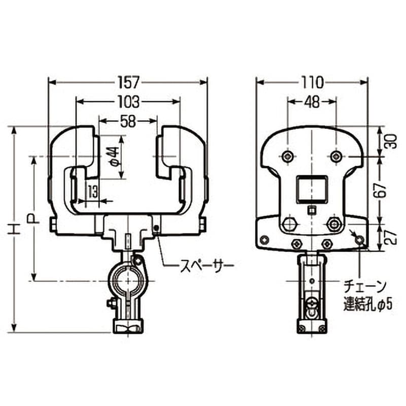 ケーブルカッシャー(I型綱用250型)