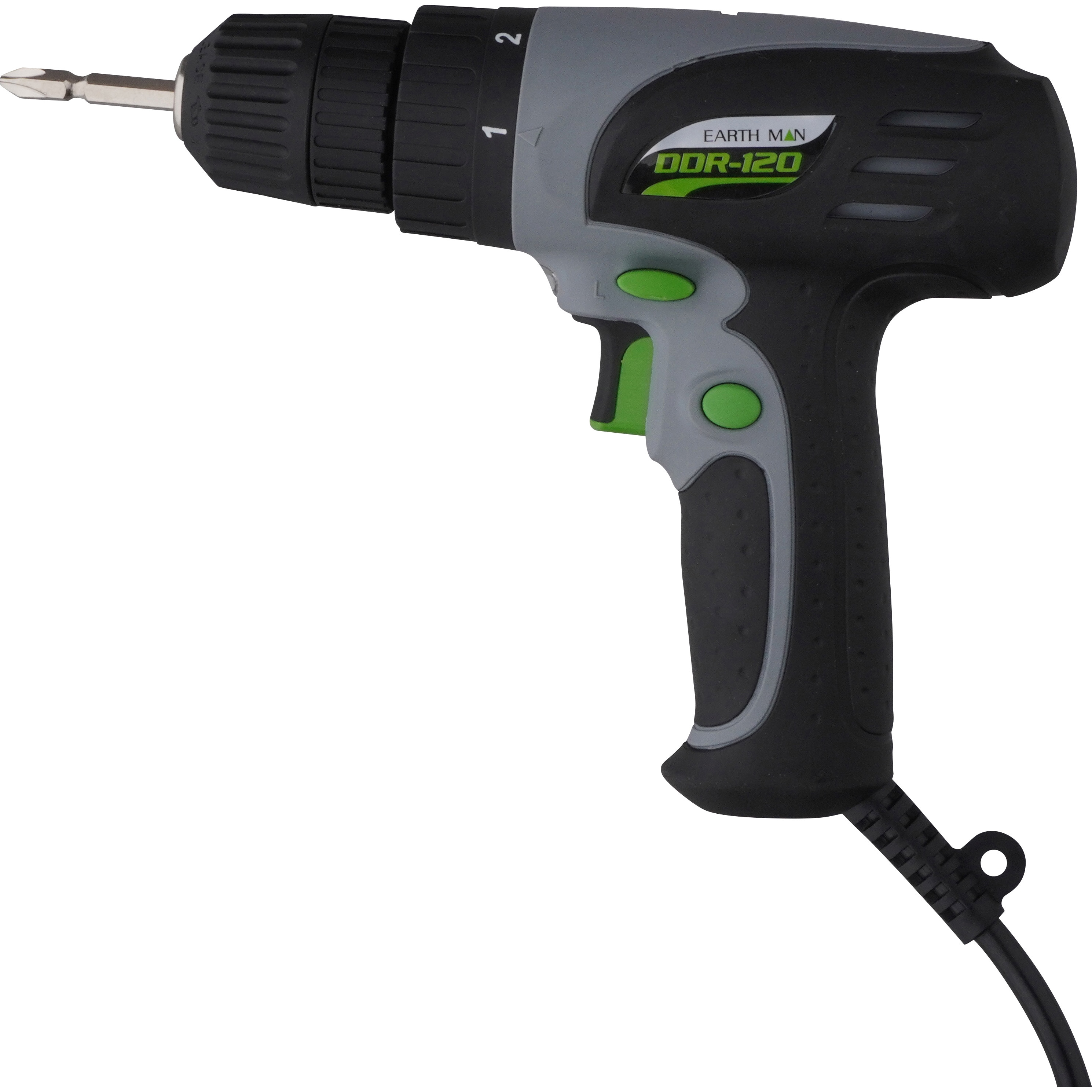 DDR-120 AC100V ドリル&ドライバー 1台 EARTH MAN 【通販モノタロウ】