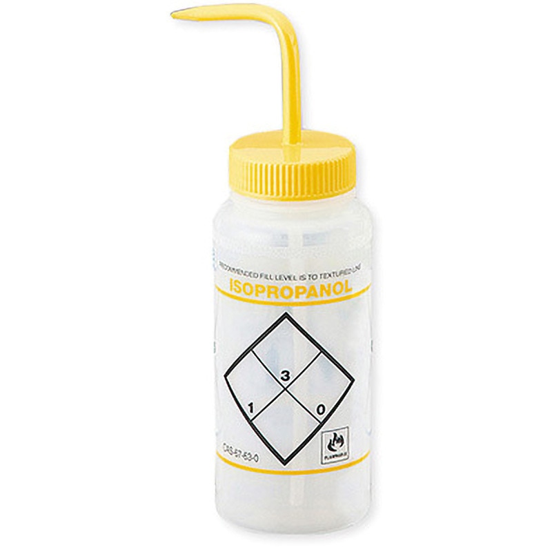 11646-0624 ラベル付洗浄瓶 アズワン 容量500mL 樹脂 - 【通販