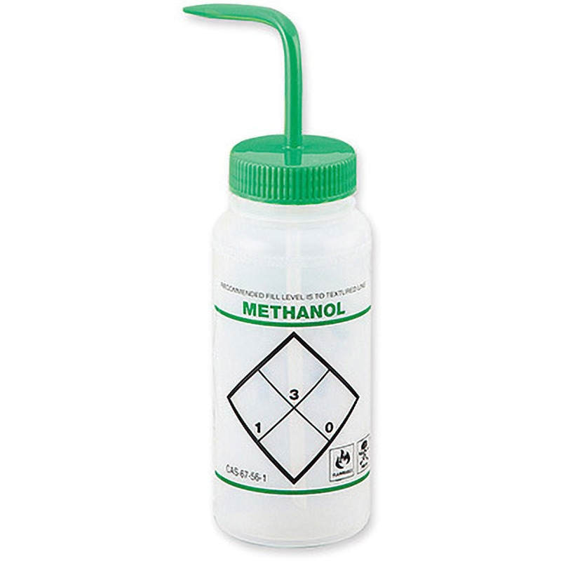11646-0623 ラベル付洗浄瓶 アズワン 容量500mL 樹脂 - 【通販