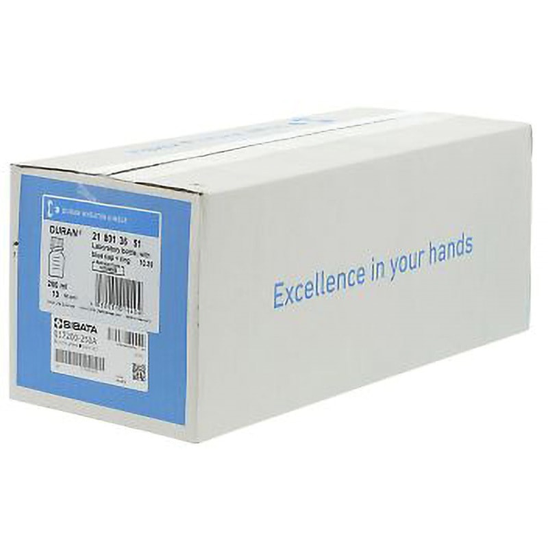 017200-250A ねじ口瓶丸型 DURAN 250mL ねじ口規格(GL)45 目盛