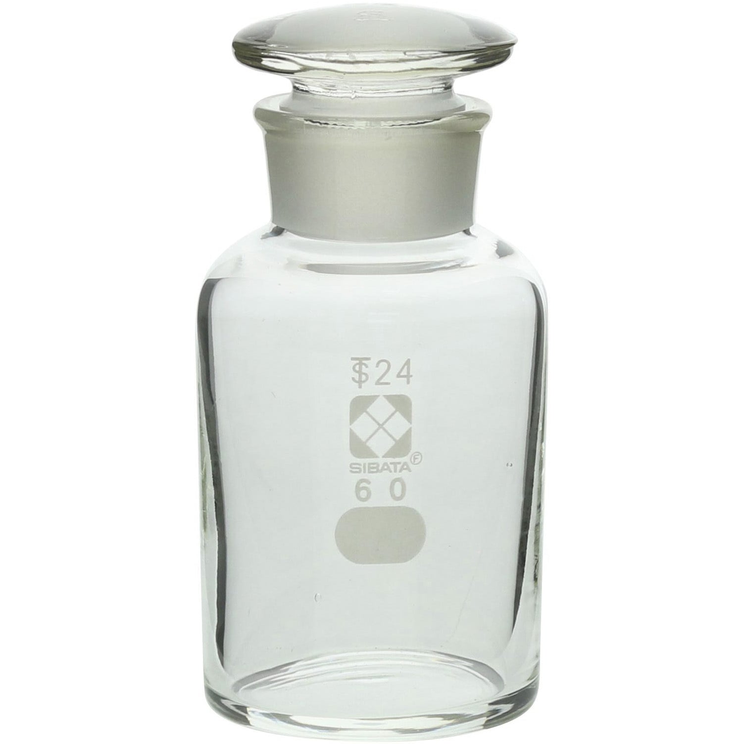 017070-60A 試薬びん 広口 SIBATA(柴田科学) 60mL  1箱(10個) 017070-60A