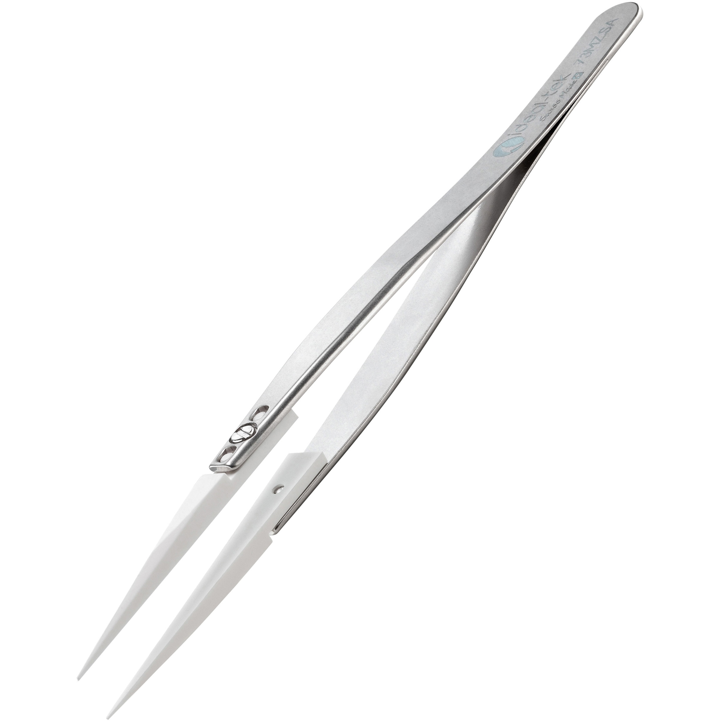 73MZ セラミックピンセット Ideal-Tek 先細 全長140mm
