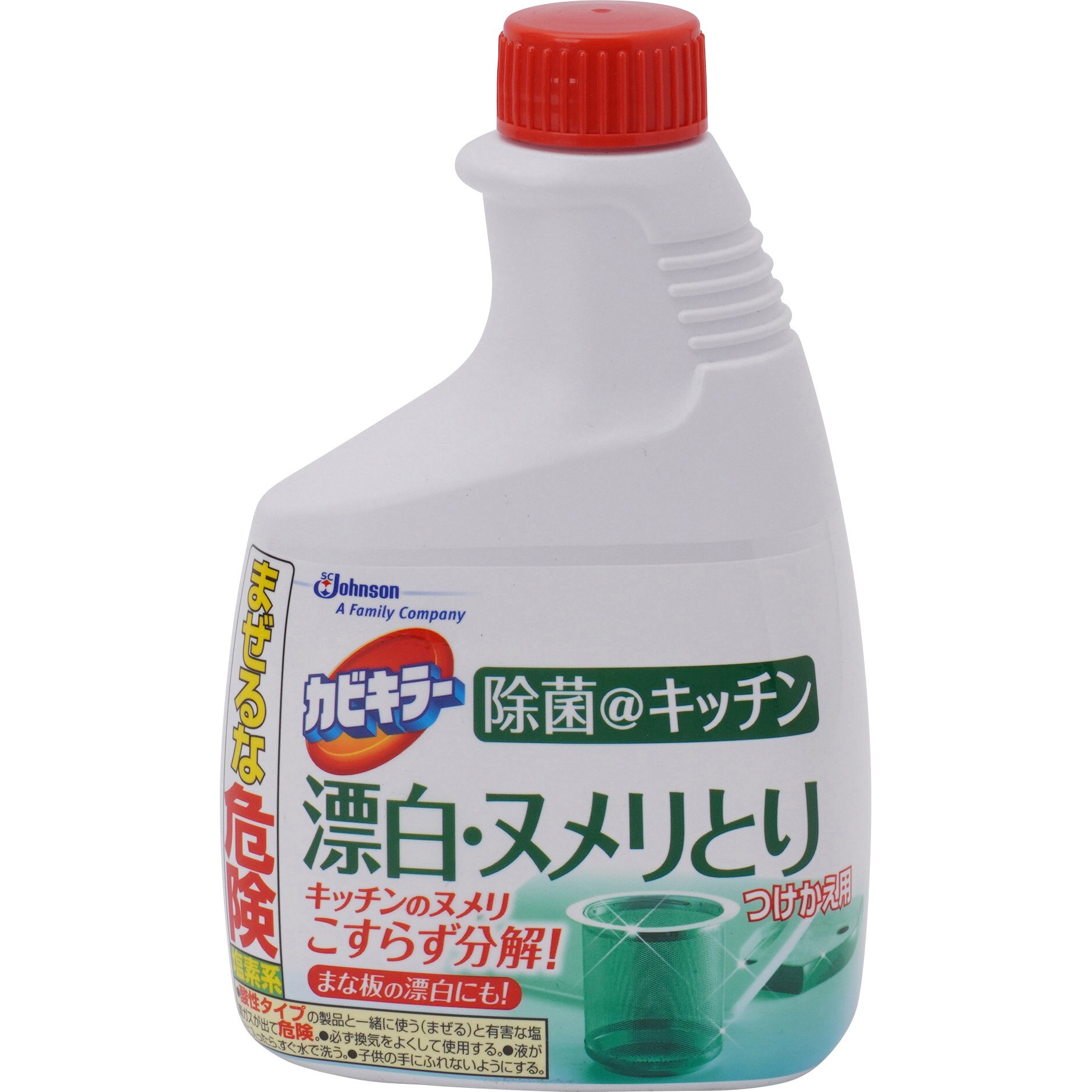 付替え用 カビキラー除菌キッチン ジョンソン アルカリ性 容量 400g 商品タイプ 付替え用 1本 400ml 通販モノタロウ