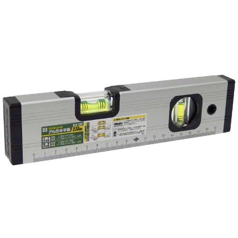 ALM-230 アルミ水平器マグネット付 SK(新潟精機) 呼び寸法230mm